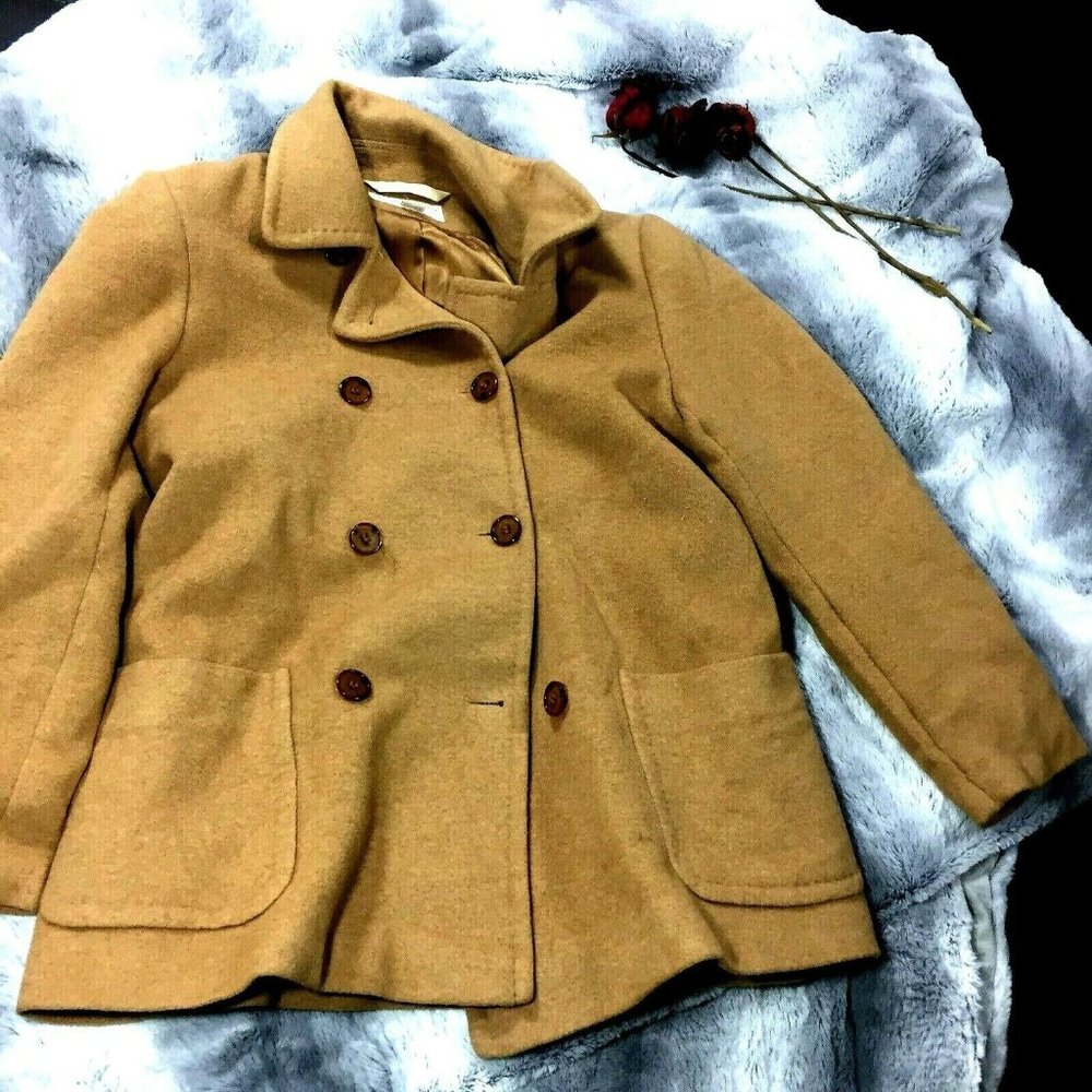 Larry Levine Coat Camel Hair Vintage